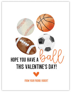 Have a Ball Boy Valentine