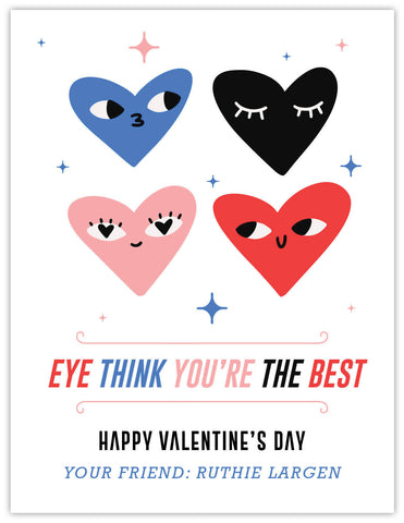 Heart Eyes Girl Valentine