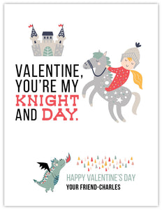 Knight Boy Valentine