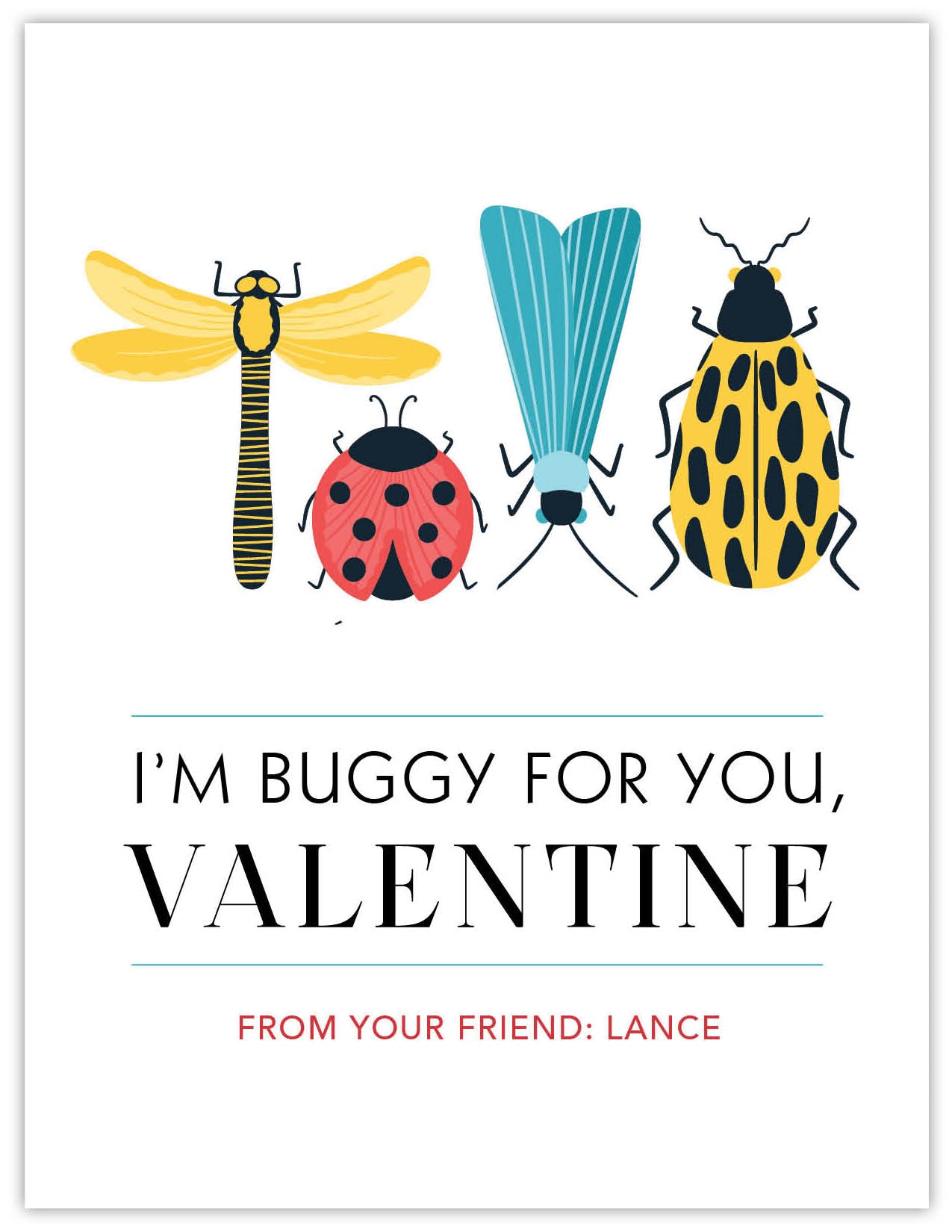 Bug Boy Valentine