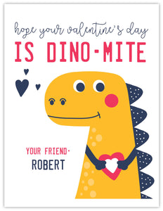 DinoMite Boy Valentine 2024