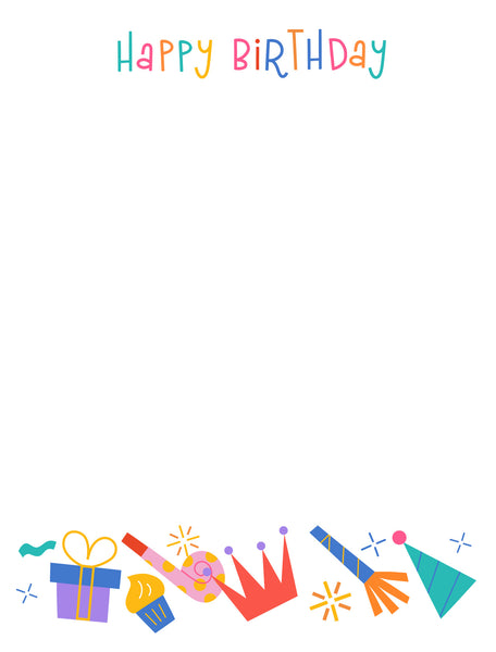happy birthday notecards