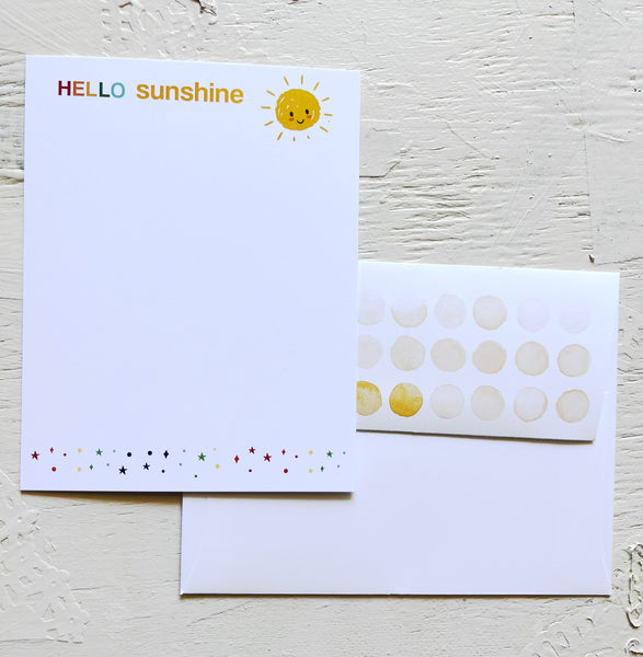 hello sunshine notes
