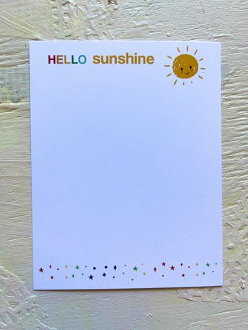 hello sunshine notes