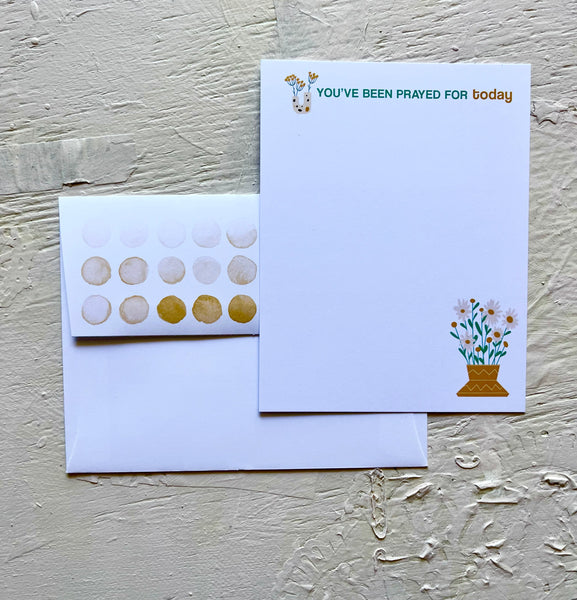 you are prayed for notecards