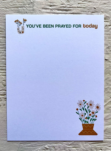 you are prayed for notecards