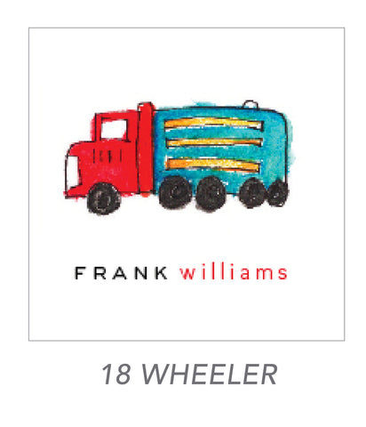 boy stickers (18 WHEELER)