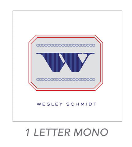 boy stickers (1 LETTER MONO)