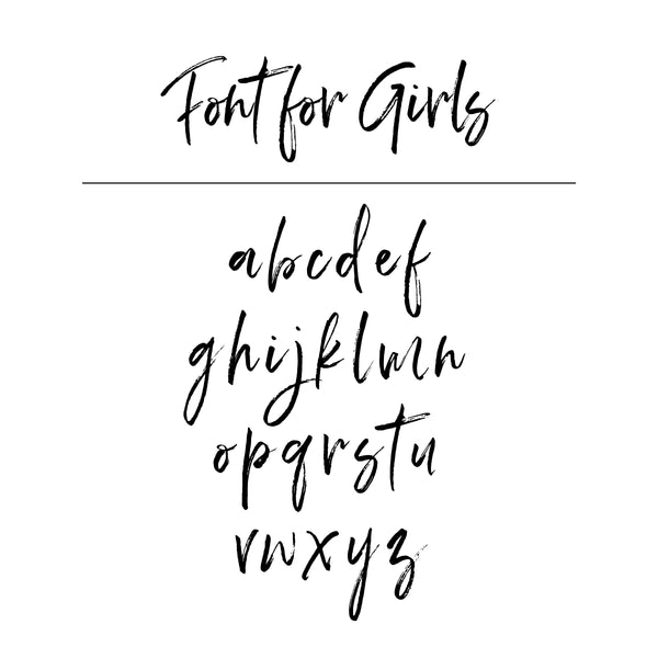 personalized scripture cards (girl design)