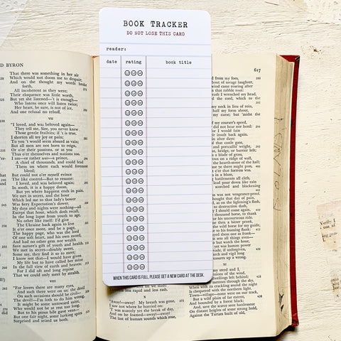 Reading List Bookmark