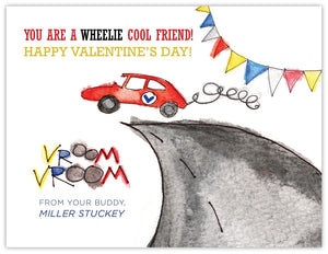 Wheelie Boy Valentine