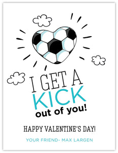 Soccer Boy Valentine