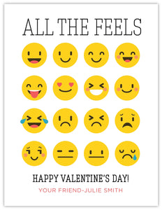 Emoji Girl Valentine