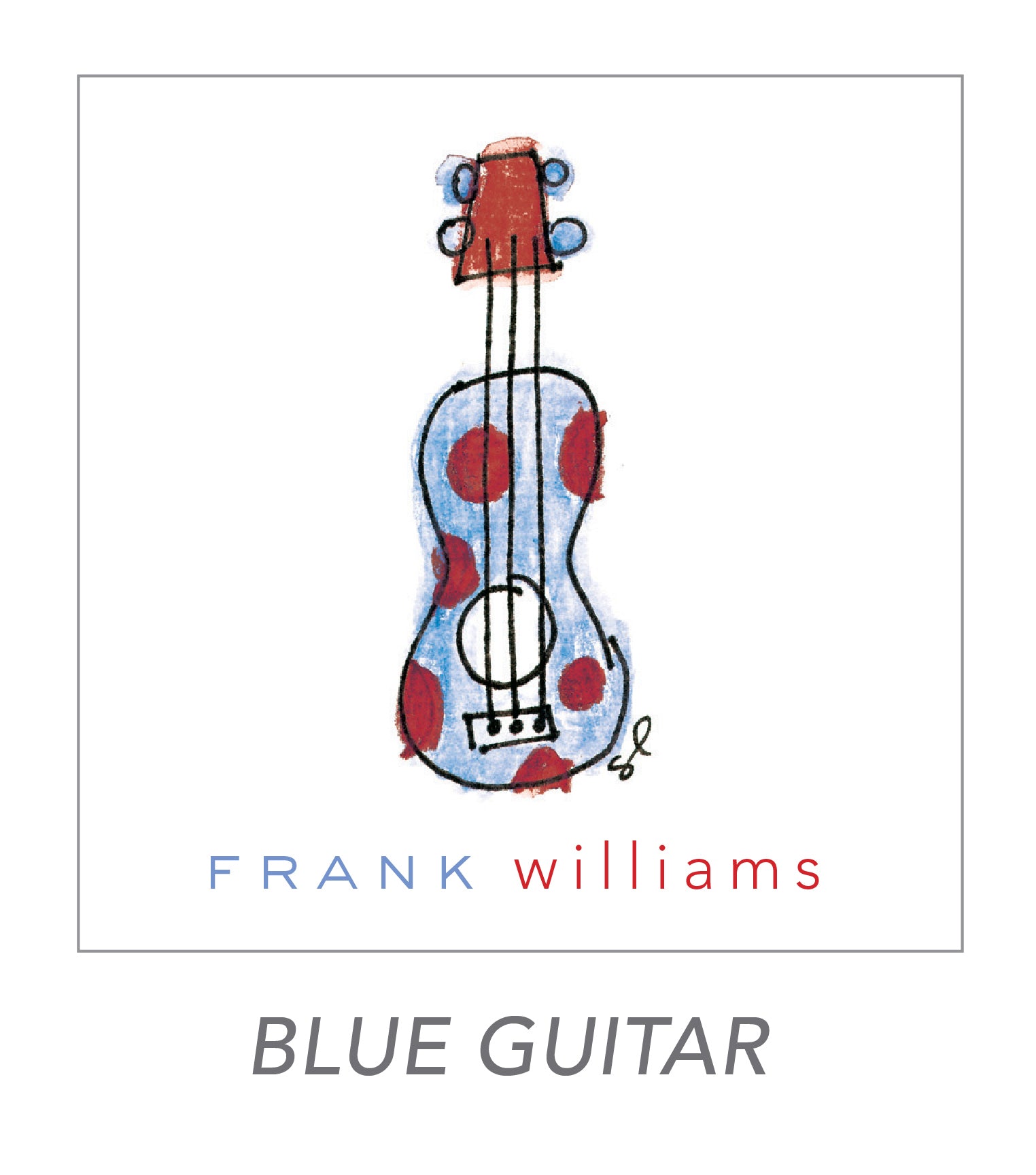 boy stickers (BLUE GUITAR)