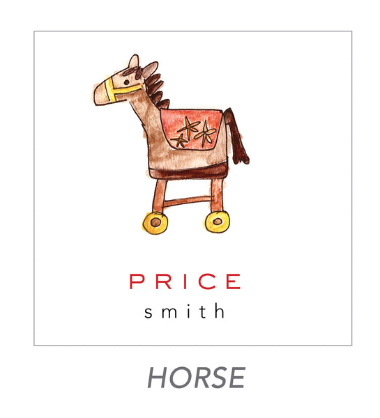 boy stickers (HORSE)