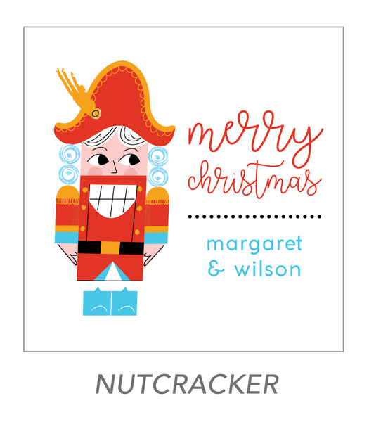 christmas stickers (nutcracker)