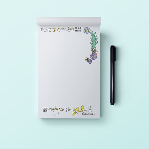 4x6 Notepad-This is the Day
