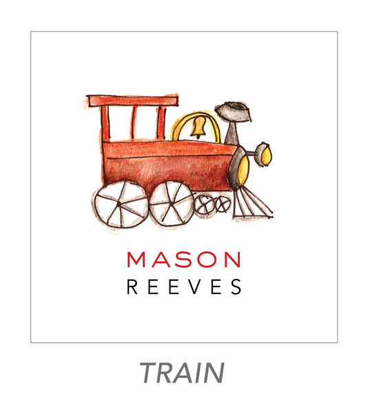 boy stickers (TRAIN)
